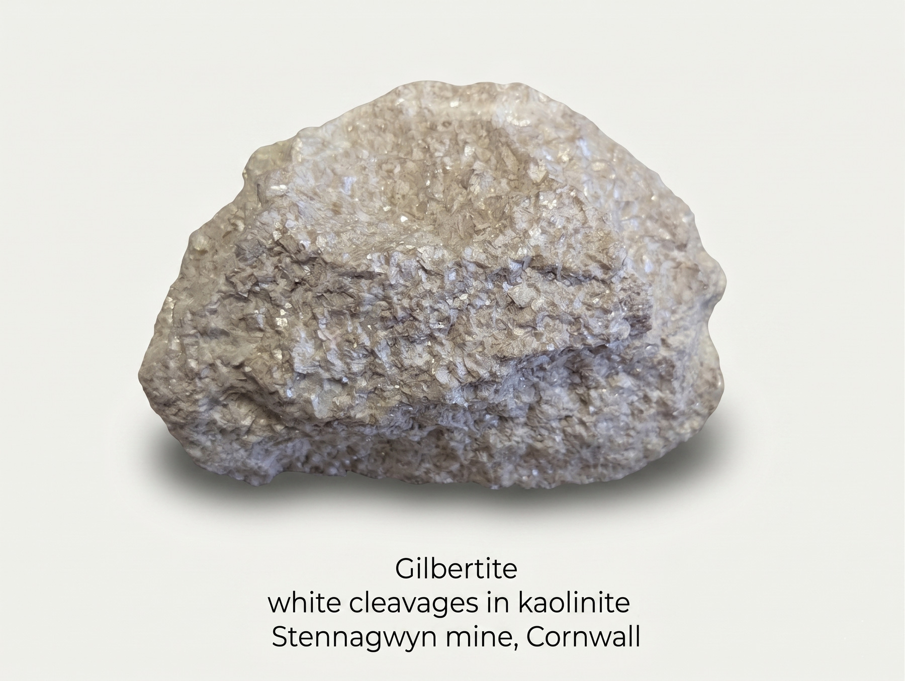 Stennagwyn Mine, Gilbertite